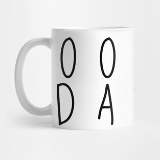 White Oopsy Daisy Quote wit Daisy Mug